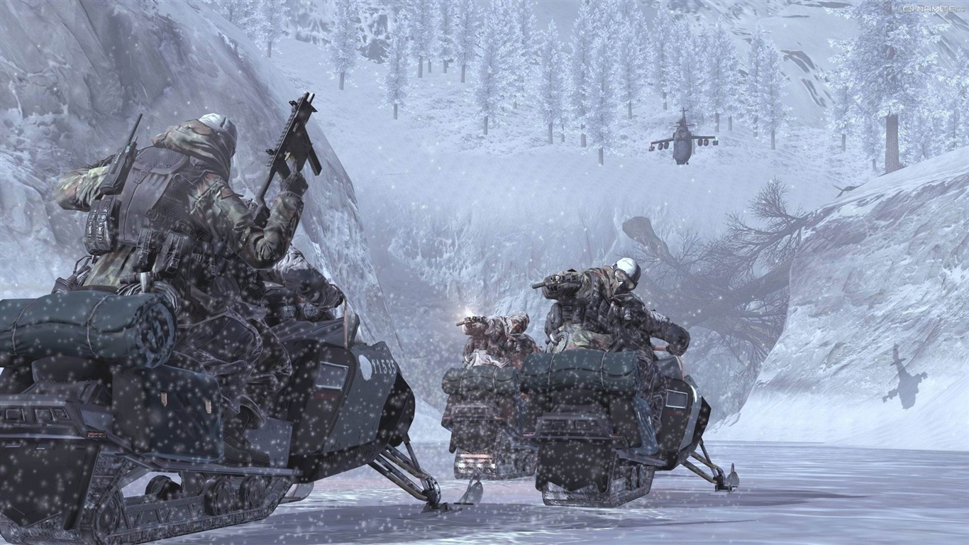 Call of Duty 6: Modern Warfare 2 Fond d'écran HD (2) #25 - 1366x768