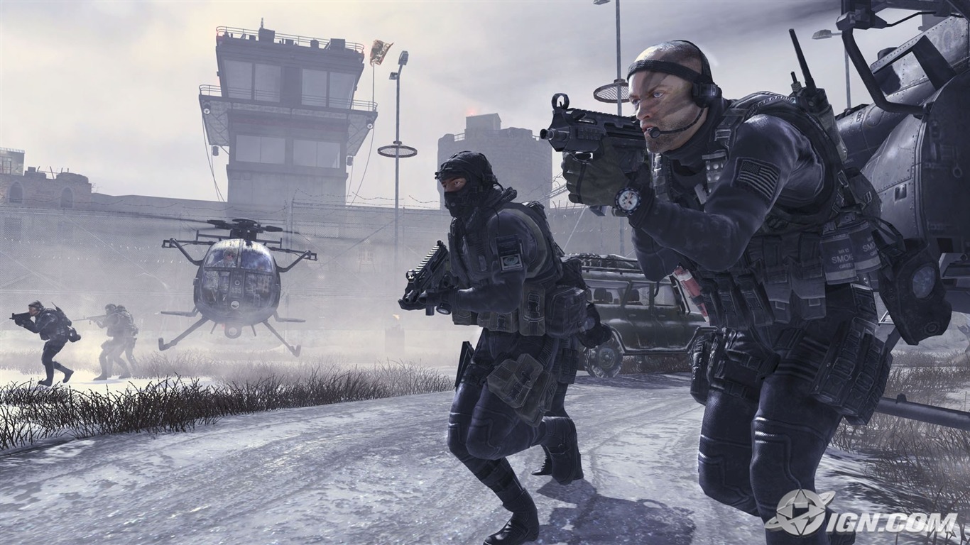 Call of Duty 6: Modern Warfare 2 Fond d'écran HD (2) #37 - 1366x768