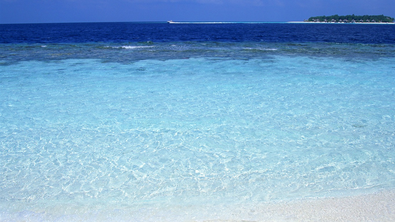 Beach scenery wallpaper albums #30 - 1366x768