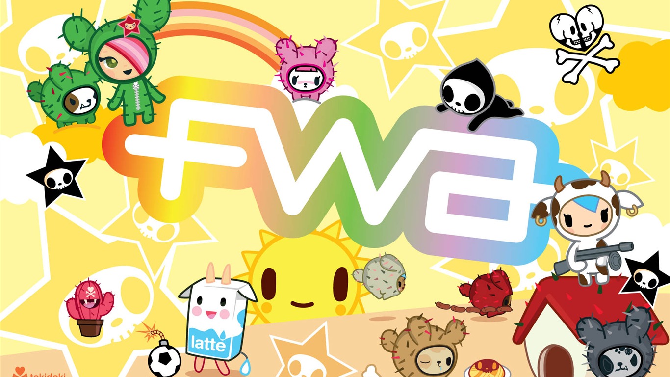 寬屏FWA專輯壁紙(五) #1 - 1366x768