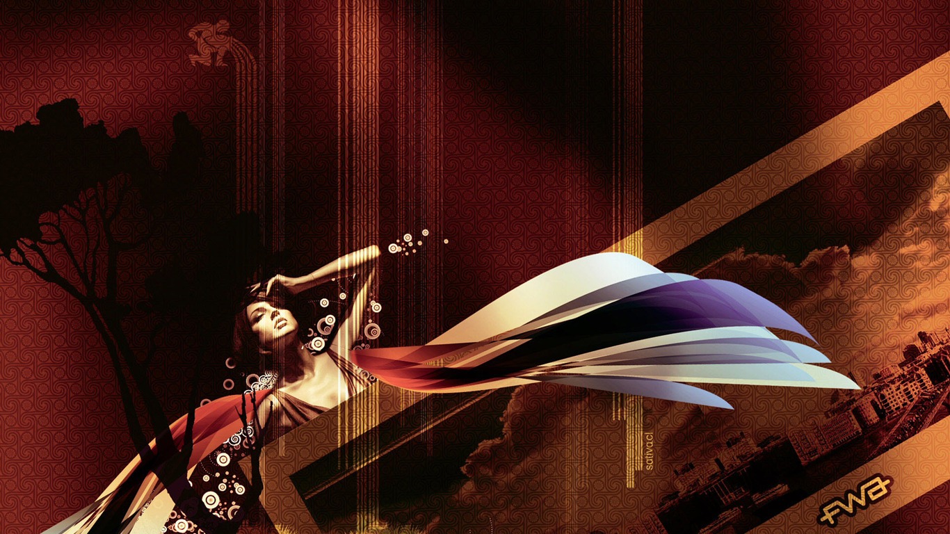 寬屏FWA專輯壁紙(五) #12 - 1366x768