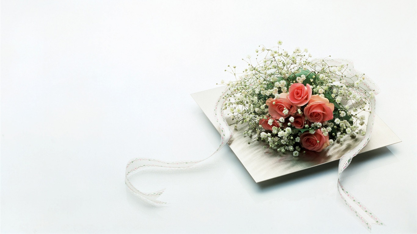 婚慶鮮花物品壁紙(二) #3 - 1366x768