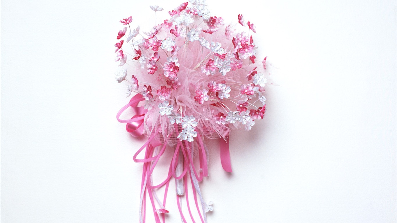 Wedding Flowers items wallpapers (2) #10 - 1366x768
