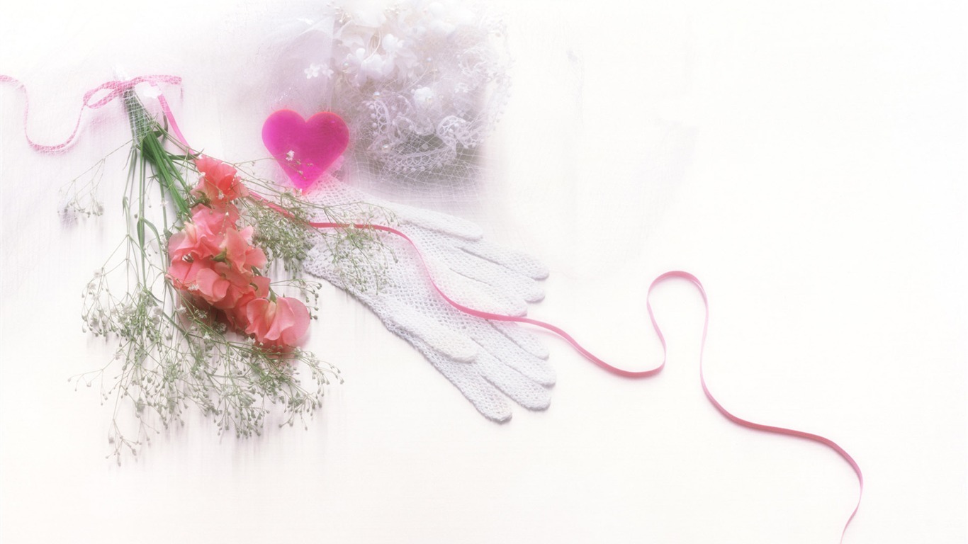 婚慶鮮花物品壁紙(二) #15 - 1366x768
