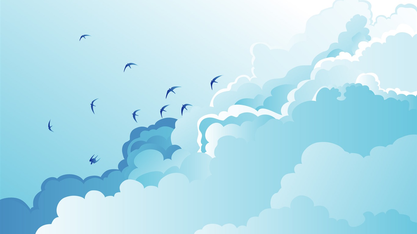 矢量合集壁紙(一) #18 - 1366x768