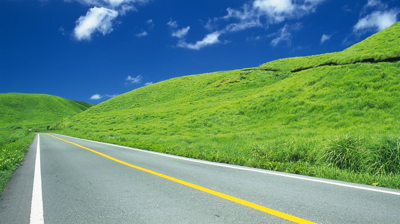 道路寫真壁紙 #8 - 1366x768