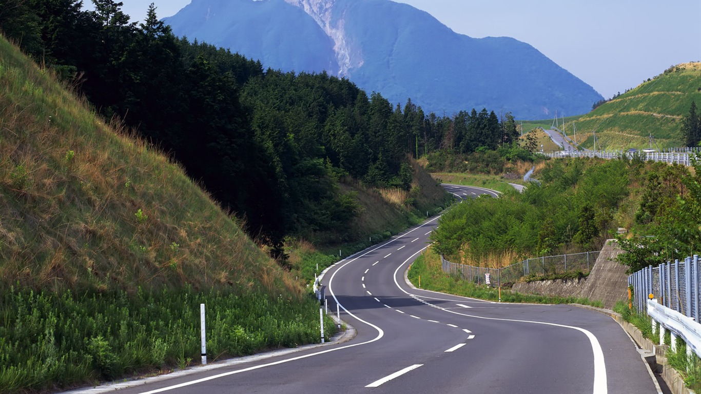 道路寫真壁紙 #37 - 1366x768