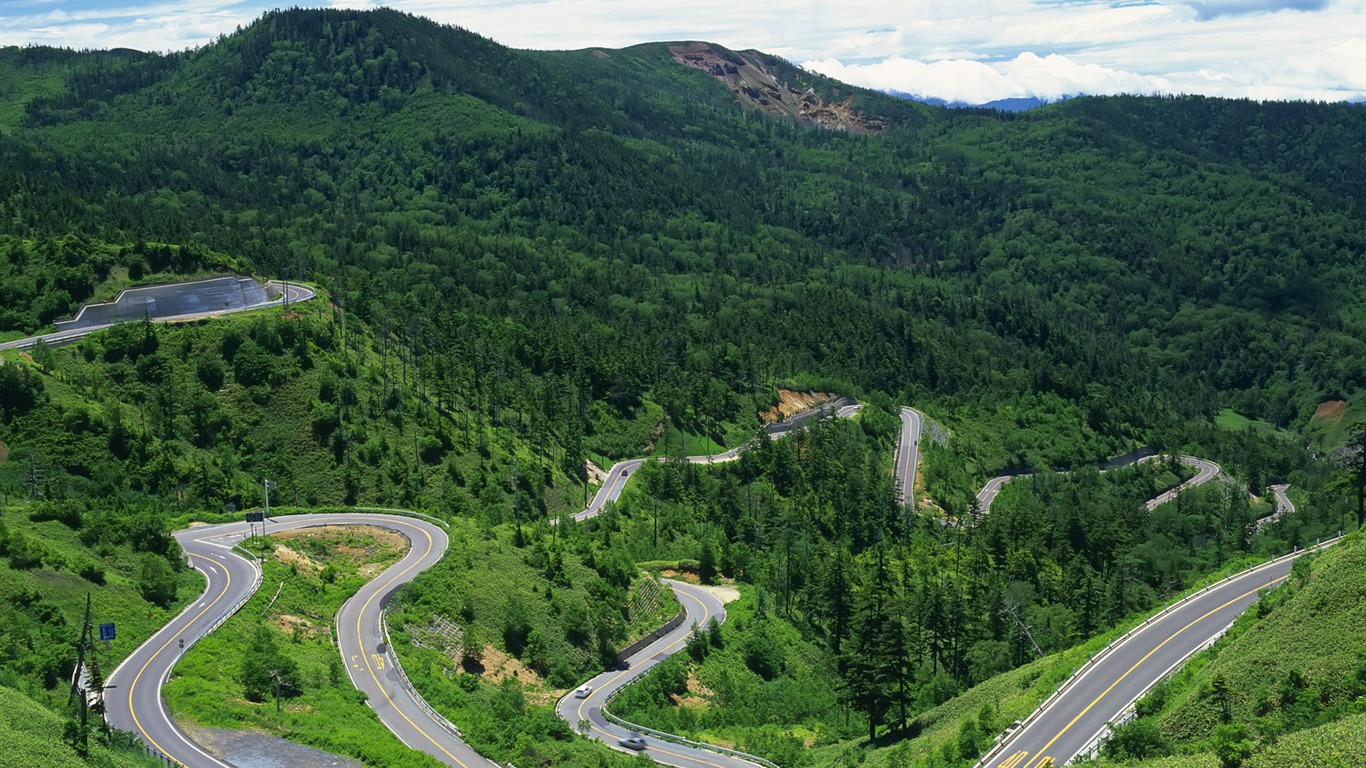 道路写真壁纸38 - 1366x768