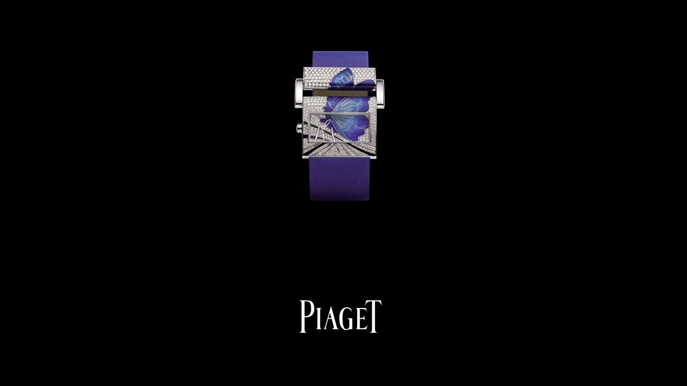 Piaget Diamond hodinky tapetu (3) #1 - 1366x768