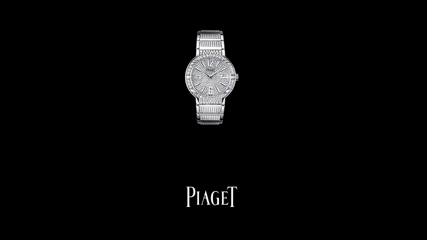 Fond d'écran montre Piaget Diamond (3) #3 - 1366x768
