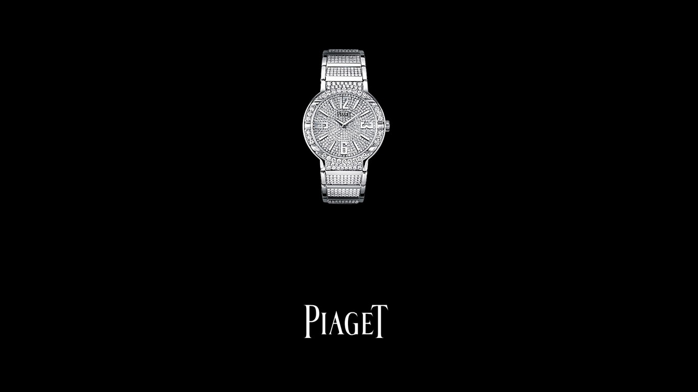 Piaget Diamond watch wallpaper (3) #3 - 1366x768