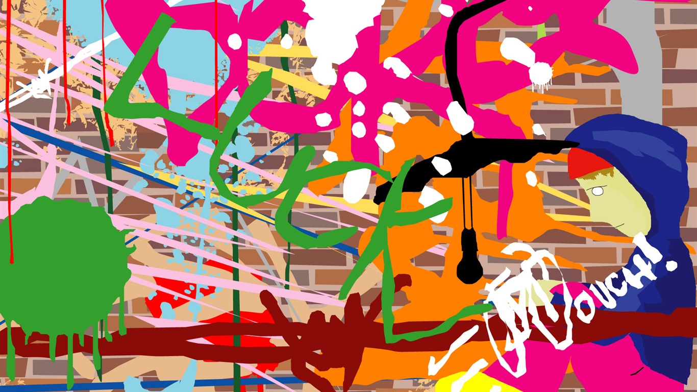 Tapety Vektorové Kolekce (2) #14 - 1366x768