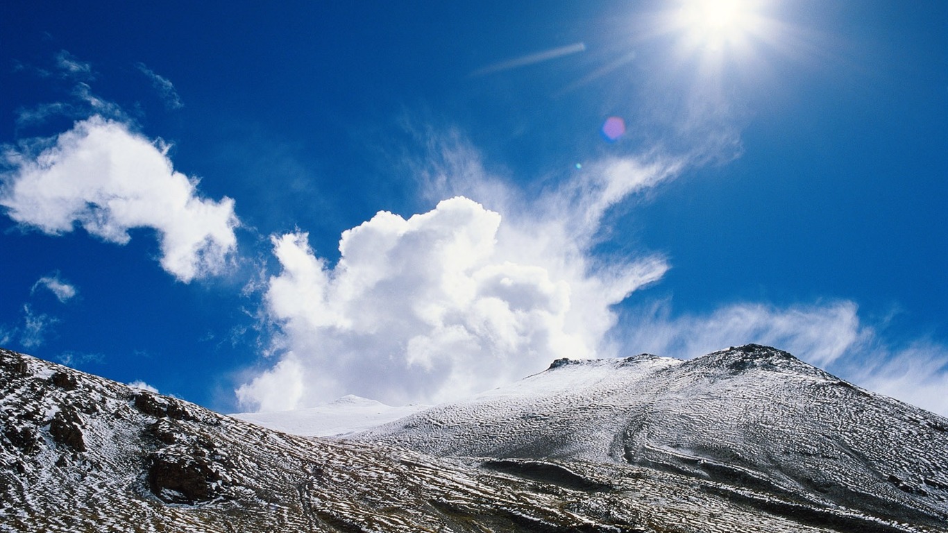 Fond d'écran Sky beaux paysages #20 - 1366x768