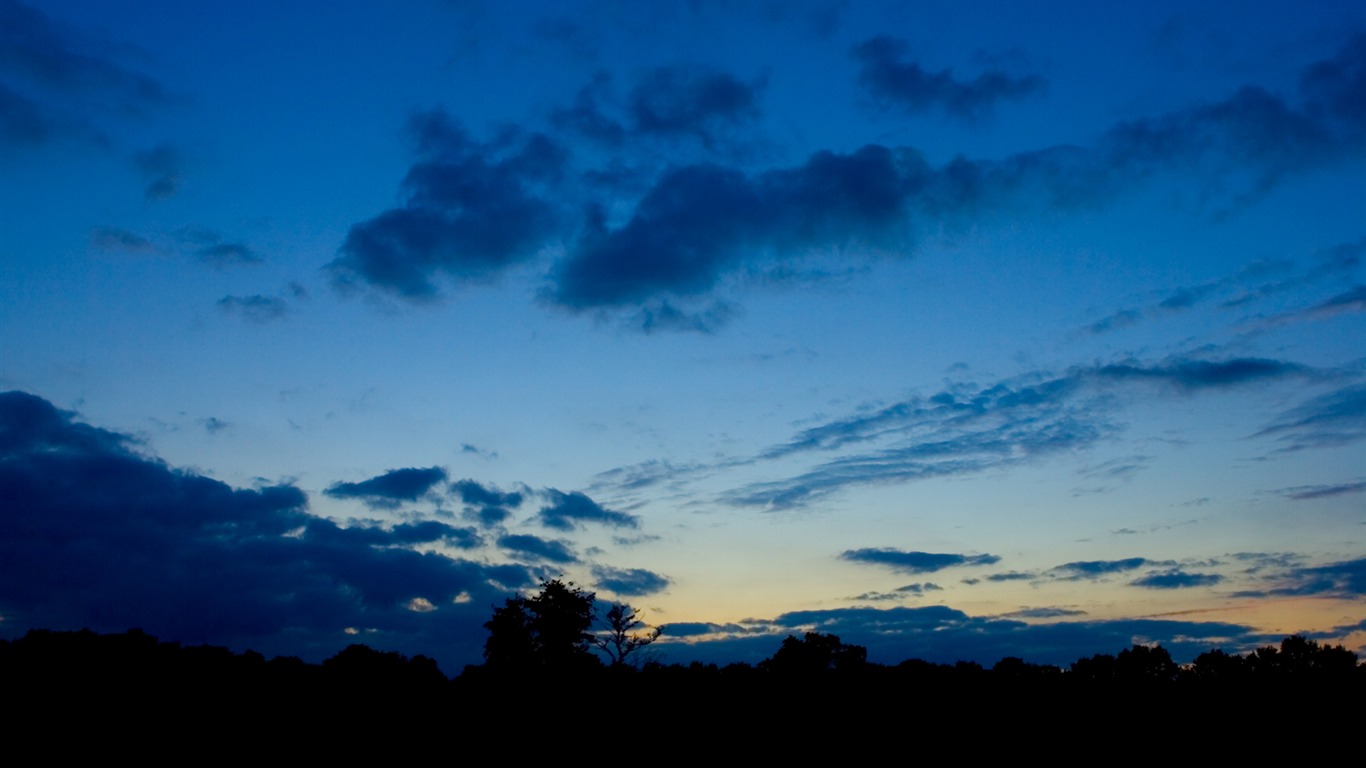 朝霞晚霞 高清精美壁紙(一) #22 - 1366x768