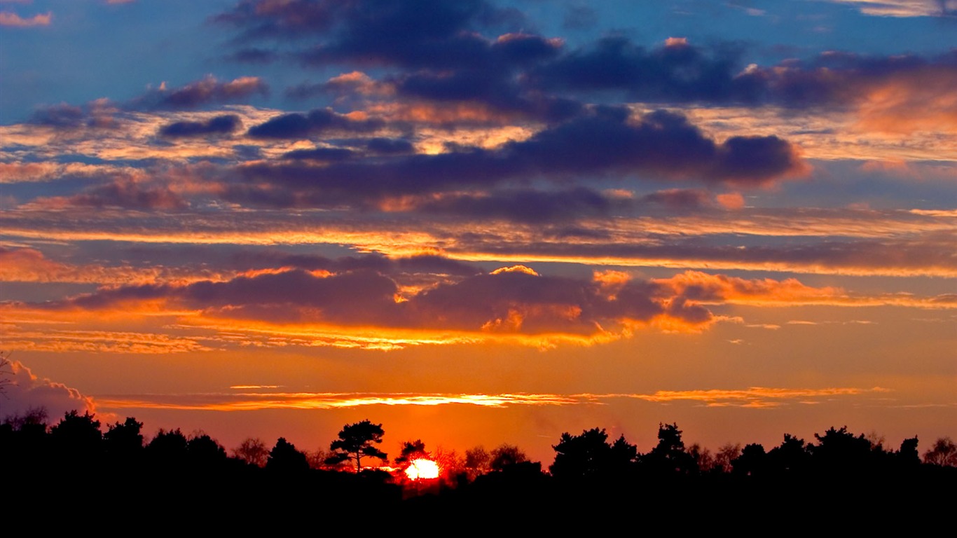 záře slunce HD skvělé tapety (1) #40 - 1366x768