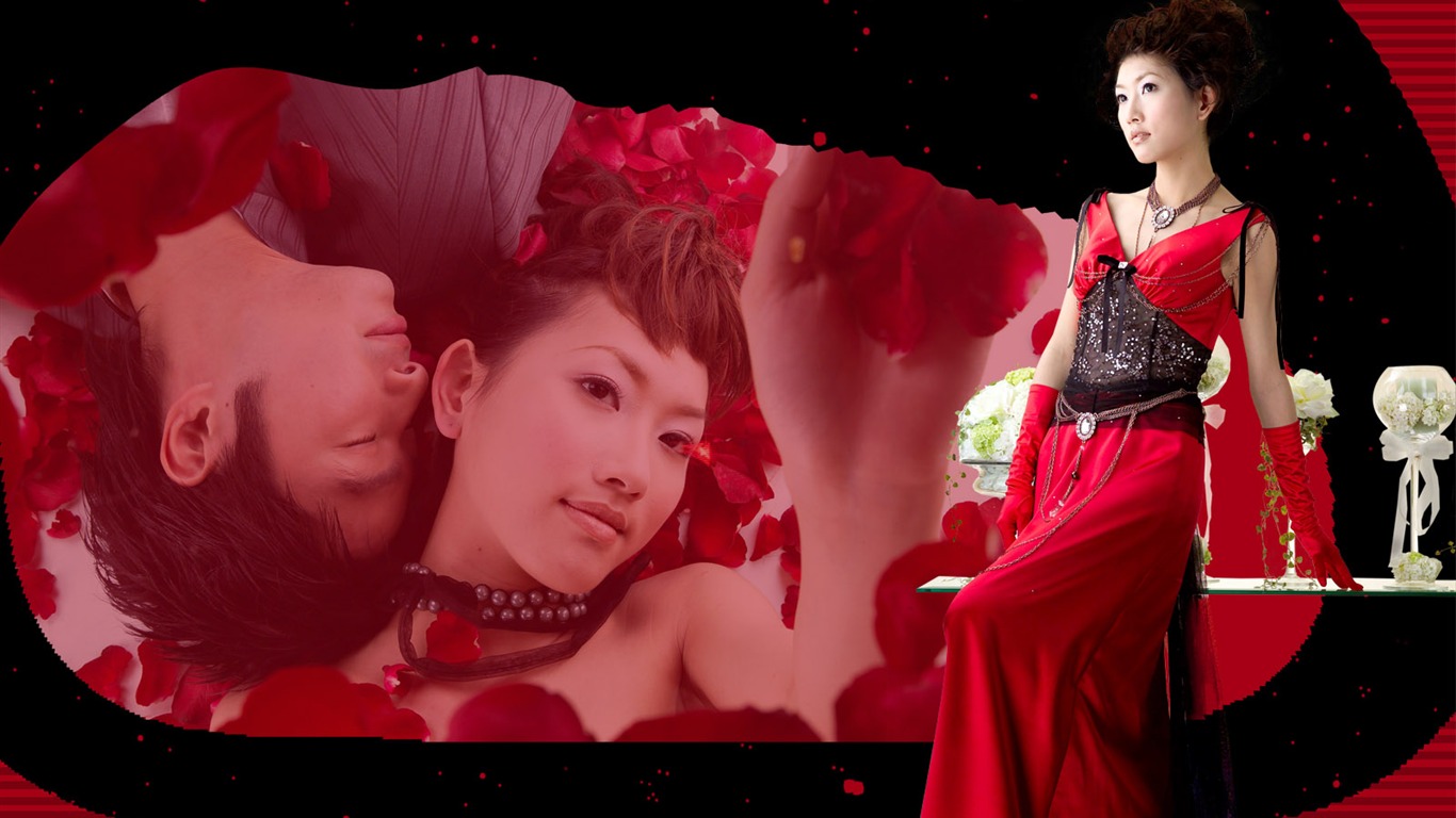 Wedding photography wallpaper album (1) #6 - 1366x768