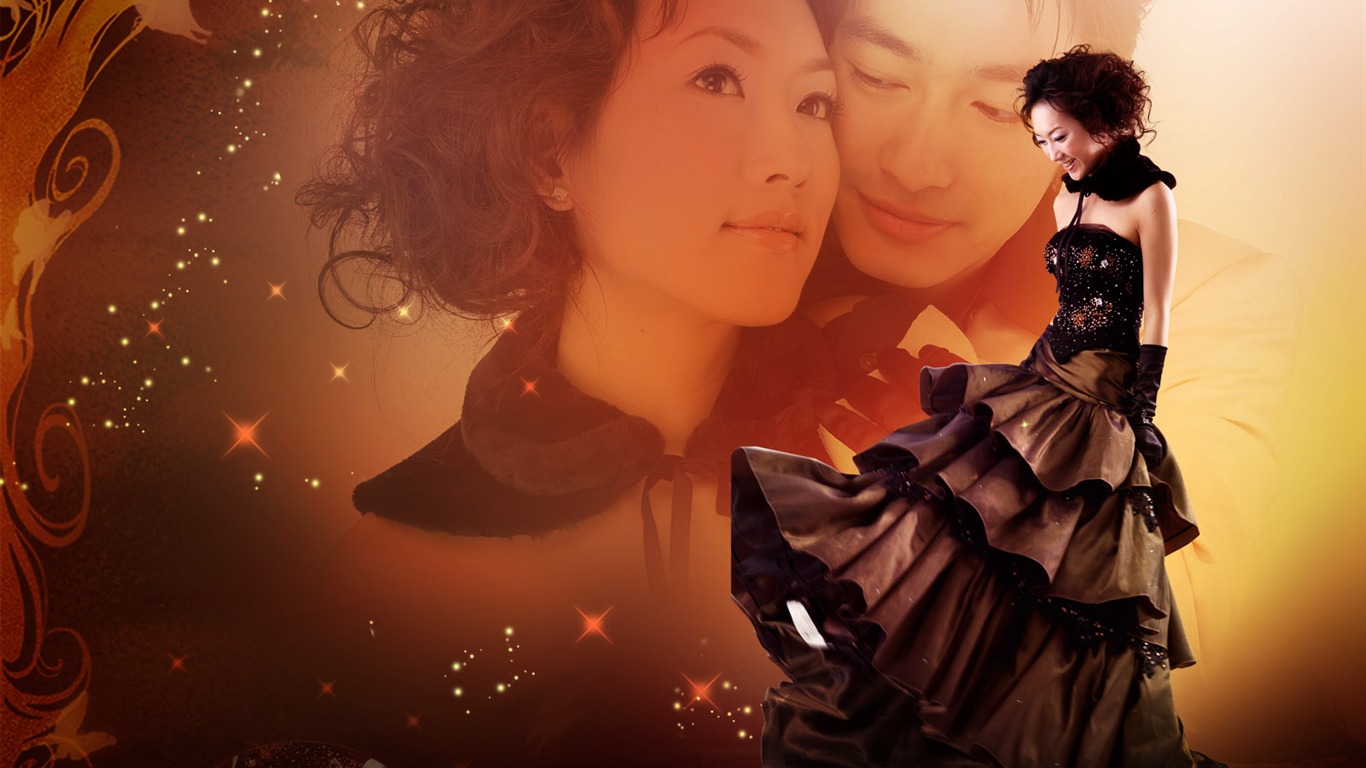 婚紗攝影壁紙專輯(一) #8 - 1366x768