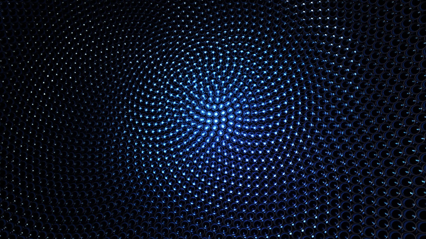Digital three-dimensional design wallpaper (1) #8 - 1366x768
