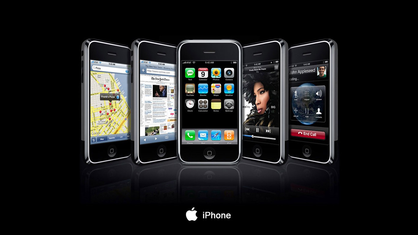 iPhone 壁紙專輯(一) #1 - 1366x768