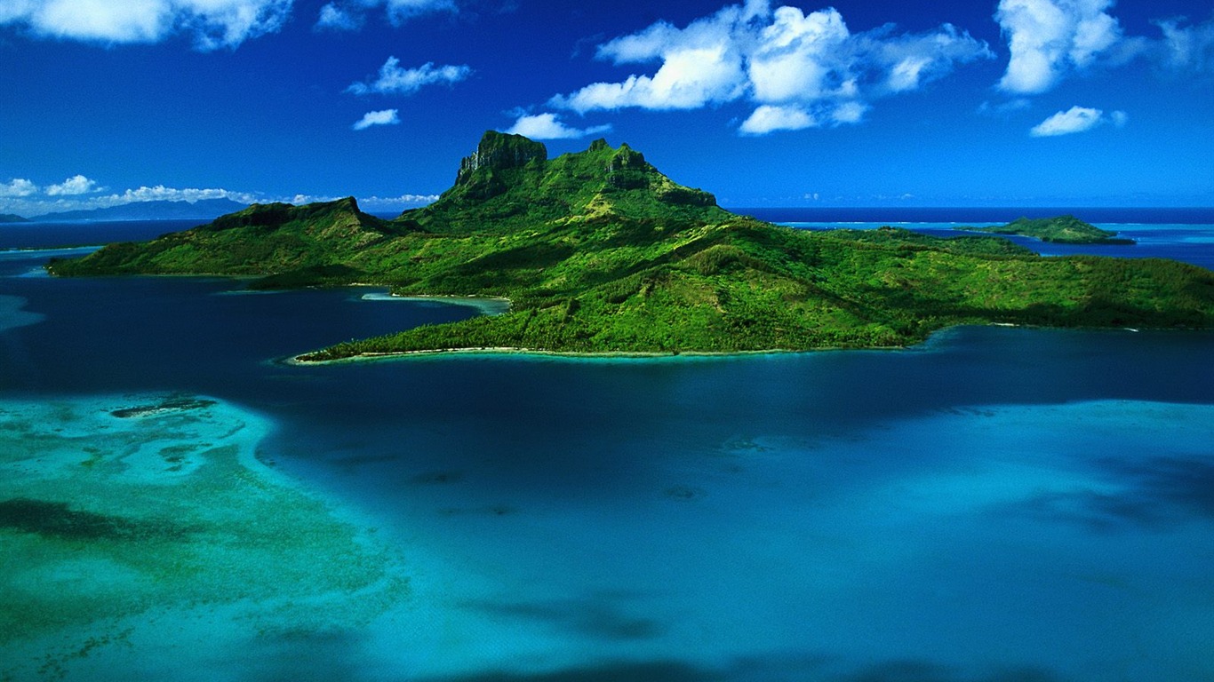 湖光山色美景壁紙 #4 - 1366x768