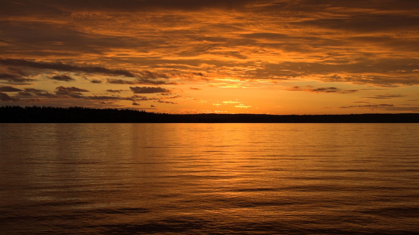 záře slunce HD skvělé tapety (2) #28 - 1366x768