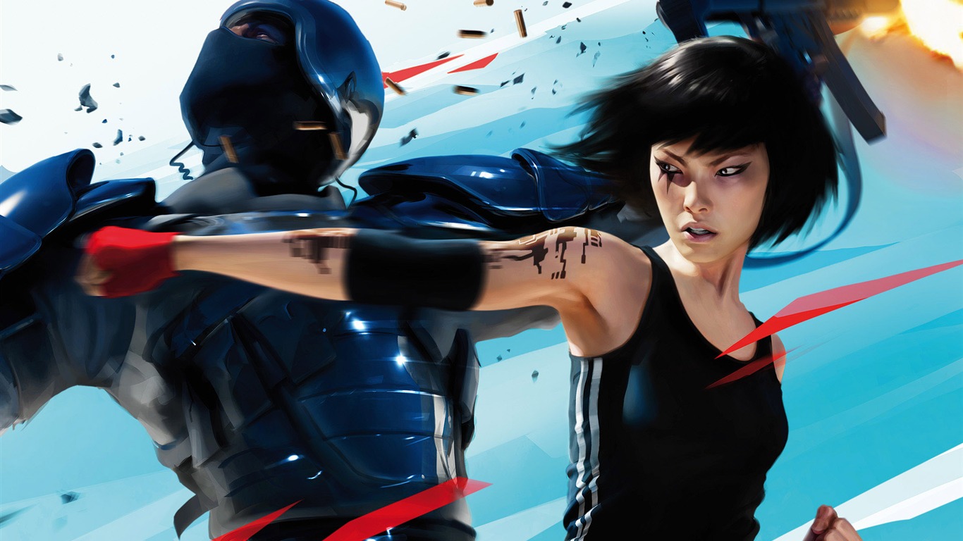 Mirror's Edge Spiel wallpaper #9 - 1366x768