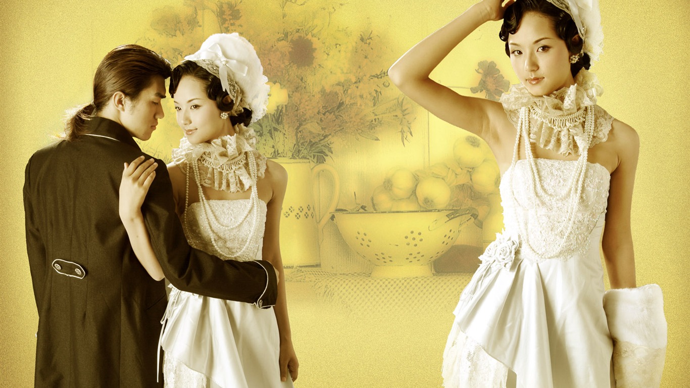 Wedding photography wallpaper album (2) #14 - 1366x768