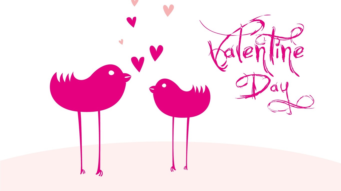 Valentýna Tapety Láska téma #37 - 1366x768