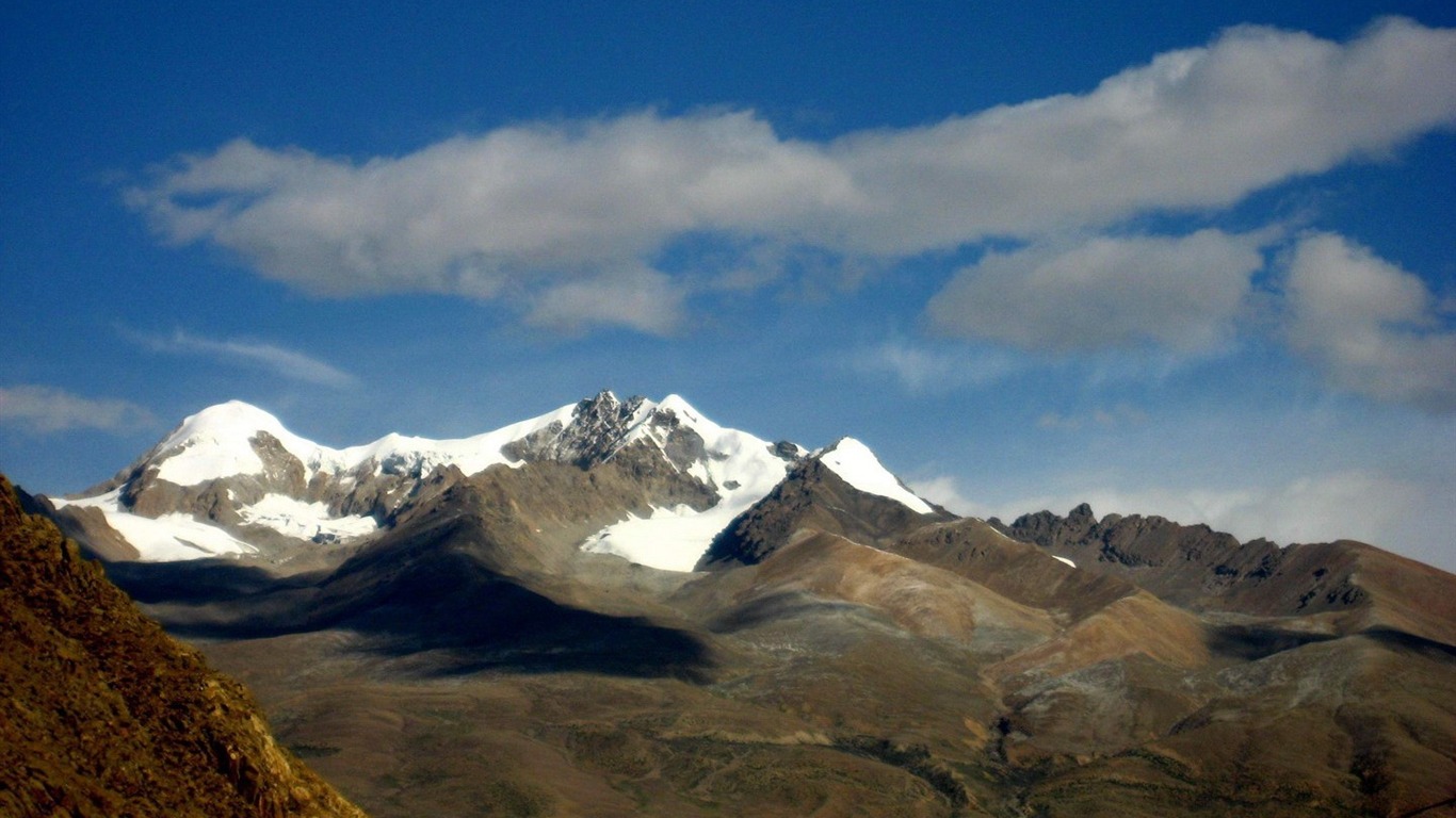 Tibet Landschaft Tapeten Alben #11 - 1366x768
