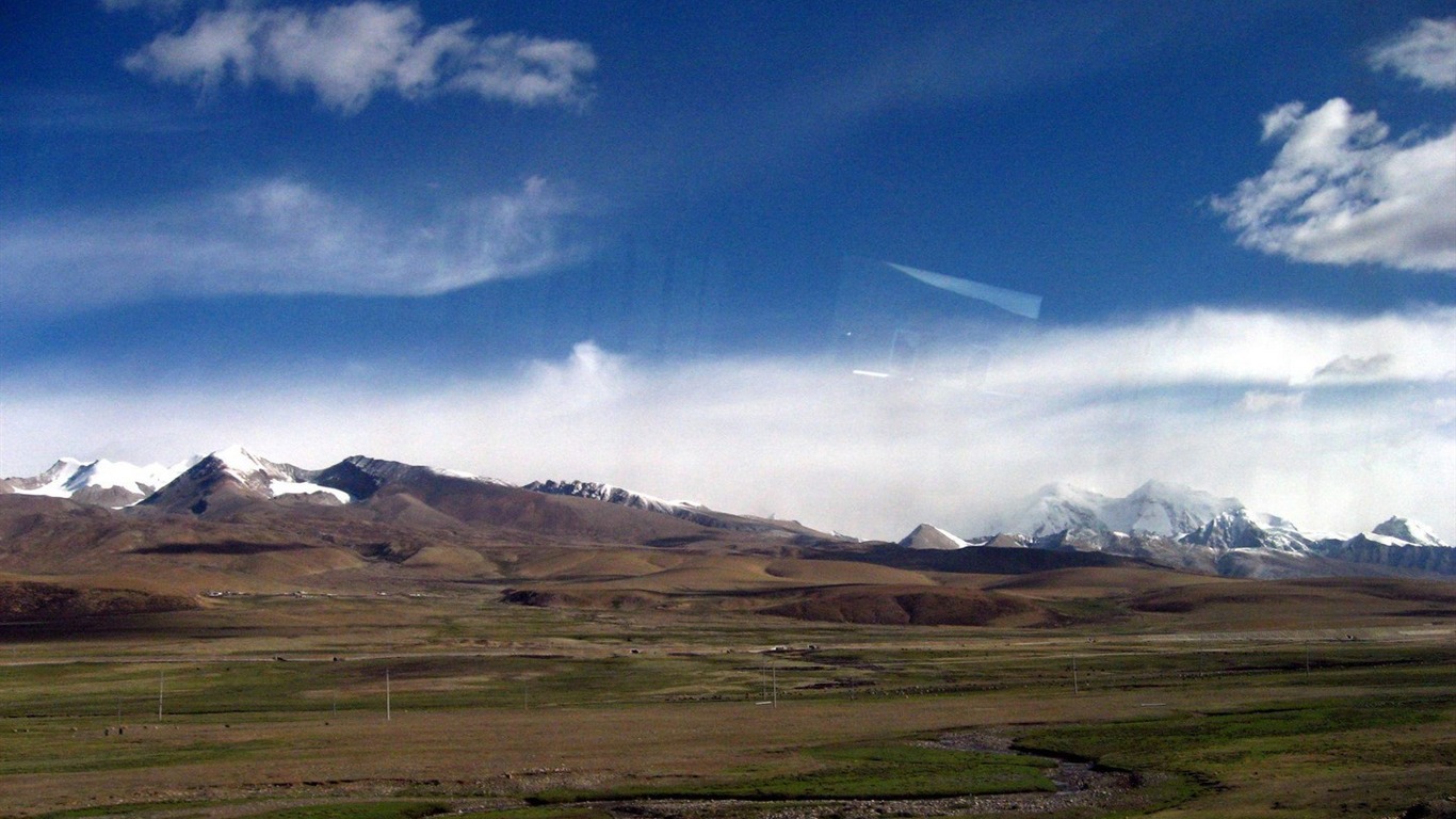Tibet Landschaft Tapeten Alben #14 - 1366x768