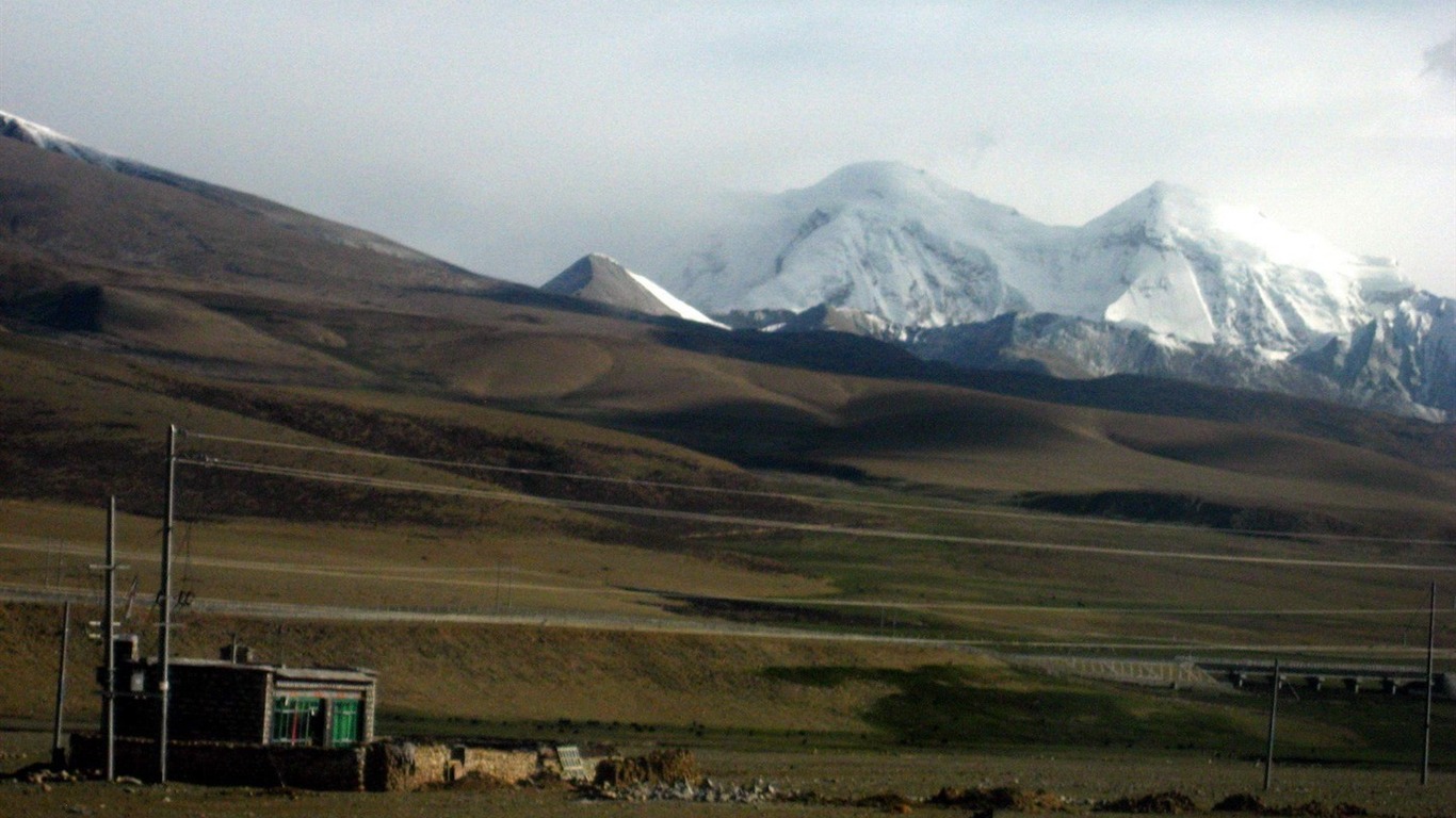 Tíbet álbumes fondos de escritorio de paisajes #15 - 1366x768