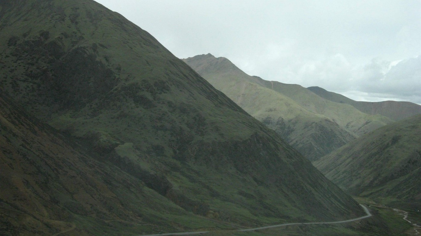 Fond d'écran paysage albums Tibet #16 - 1366x768