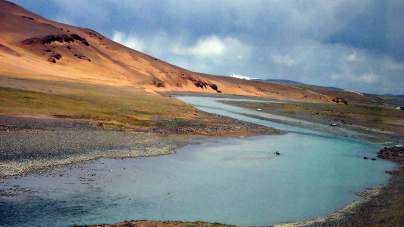Fond d'écran paysage albums Tibet #21 - 1366x768