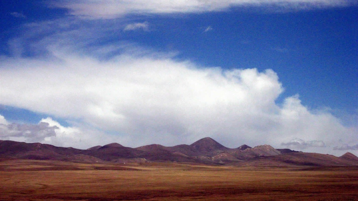 Tibet Landschaft Tapeten Alben #23 - 1366x768