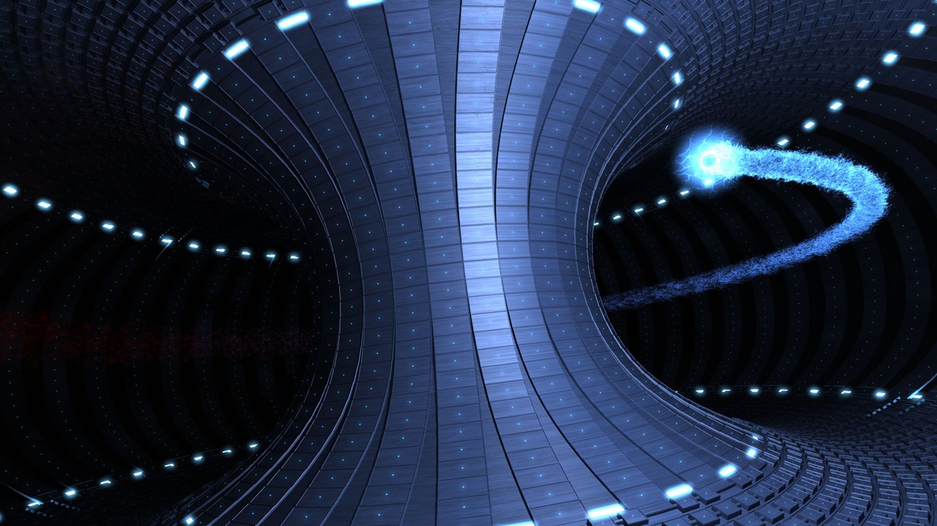 digitální trojrozměrný design tapety (3) #8 - 1366x768