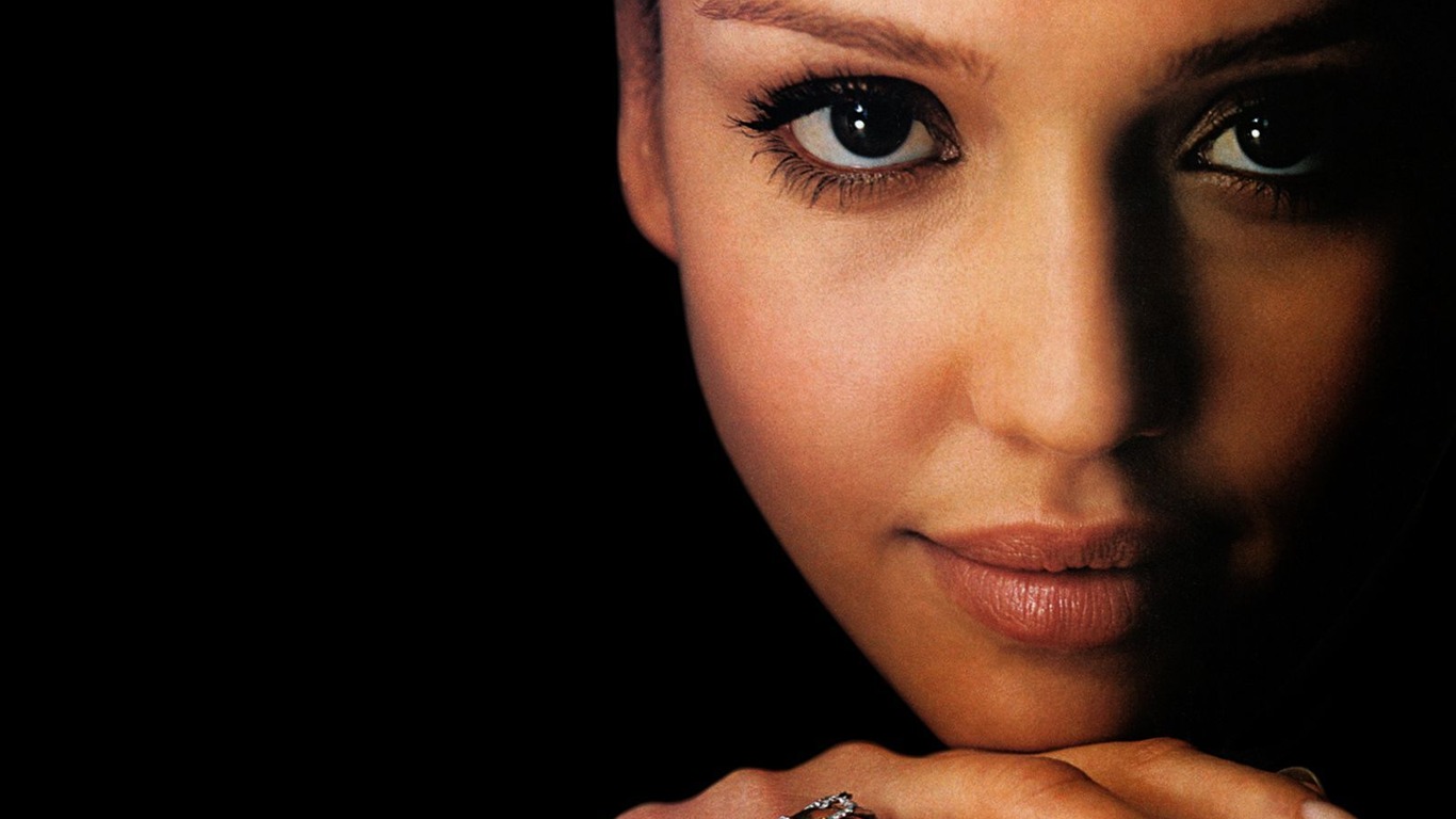 美女Jessica Alba 傑西卡·奧爾巴壁紙(一) #5 - 1366x768