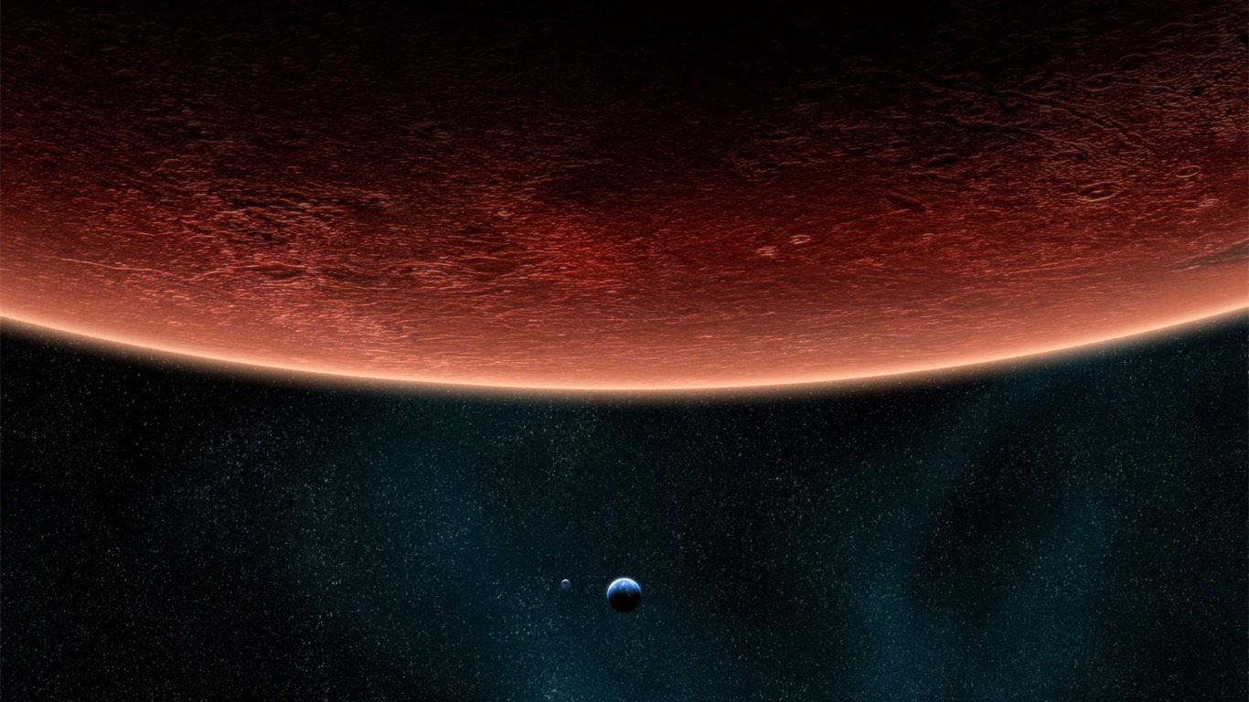 無邊宇宙 美麗星空壁紙 #27 - 1366x768