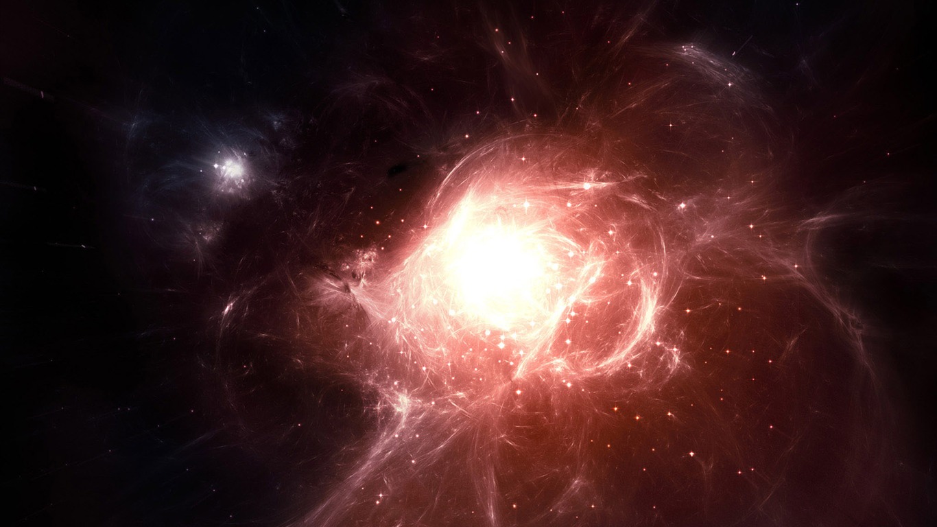 無邊宇宙 美麗星空壁紙 #33 - 1366x768