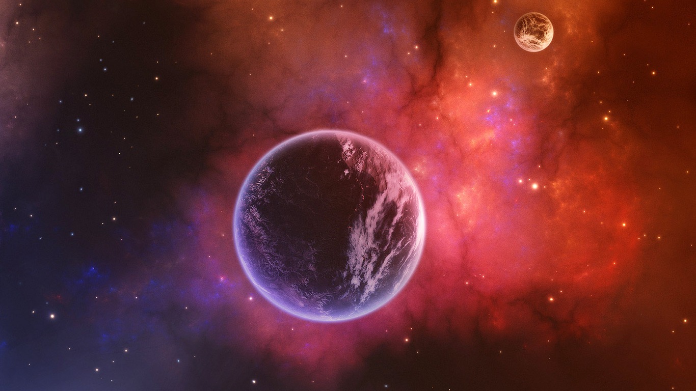 無邊宇宙 美麗星空壁紙 #15 - 1366x768
