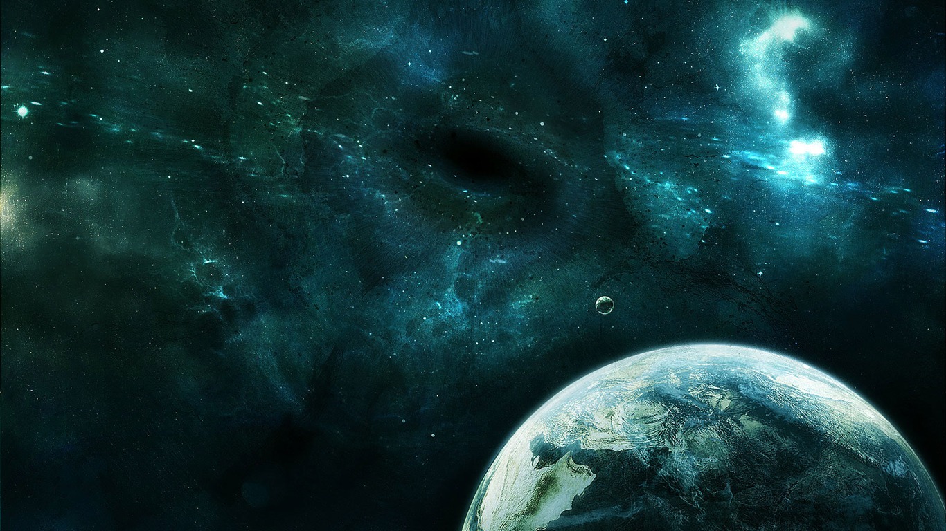 無邊宇宙 美麗星空壁紙 #16 - 1366x768