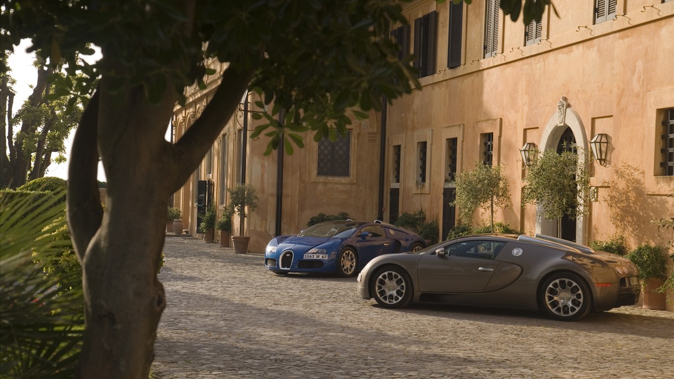 Bugatti Veyron 布加迪威龍壁紙專輯(一) #6 - 1366x768
