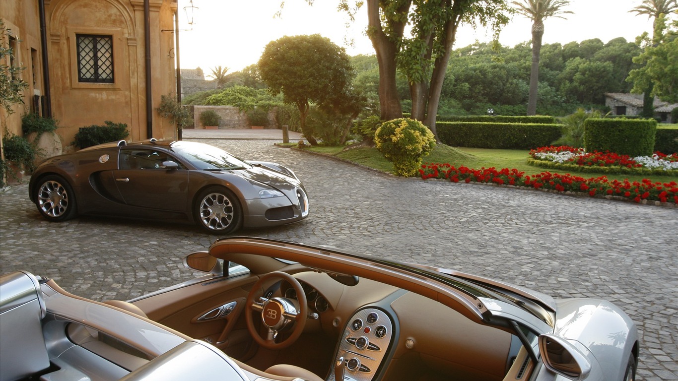 Bugatti Veyron 布加迪威龍壁紙專輯(一) #7 - 1366x768