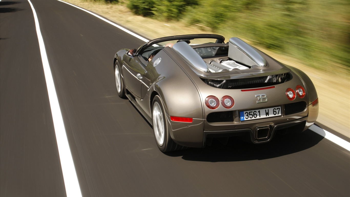 Bugatti Veyron 布加迪威龙 壁纸专辑(一)8 - 1366x768