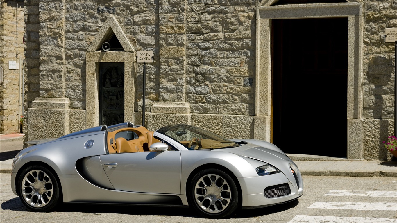 Bugatti Veyron 布加迪威龙 壁纸专辑(一)10 - 1366x768