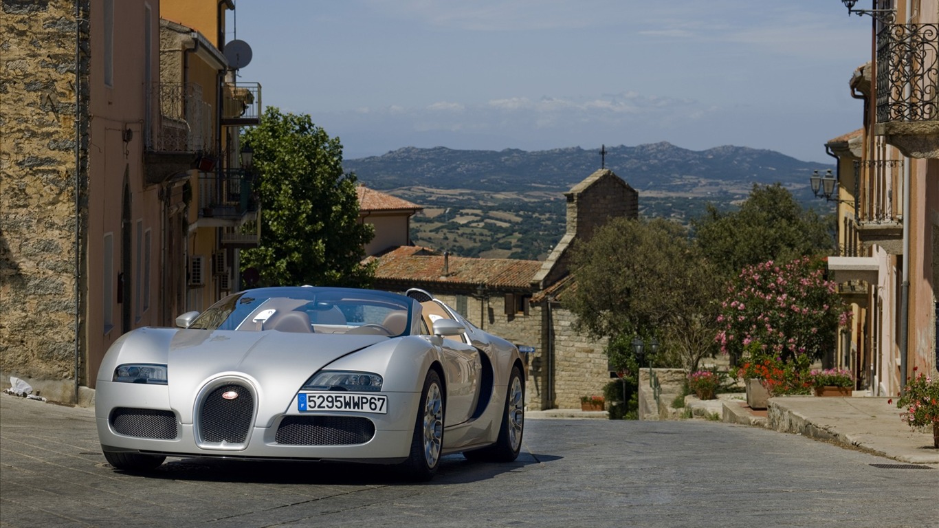Bugatti Veyron 布加迪威龙 壁纸专辑(一)11 - 1366x768