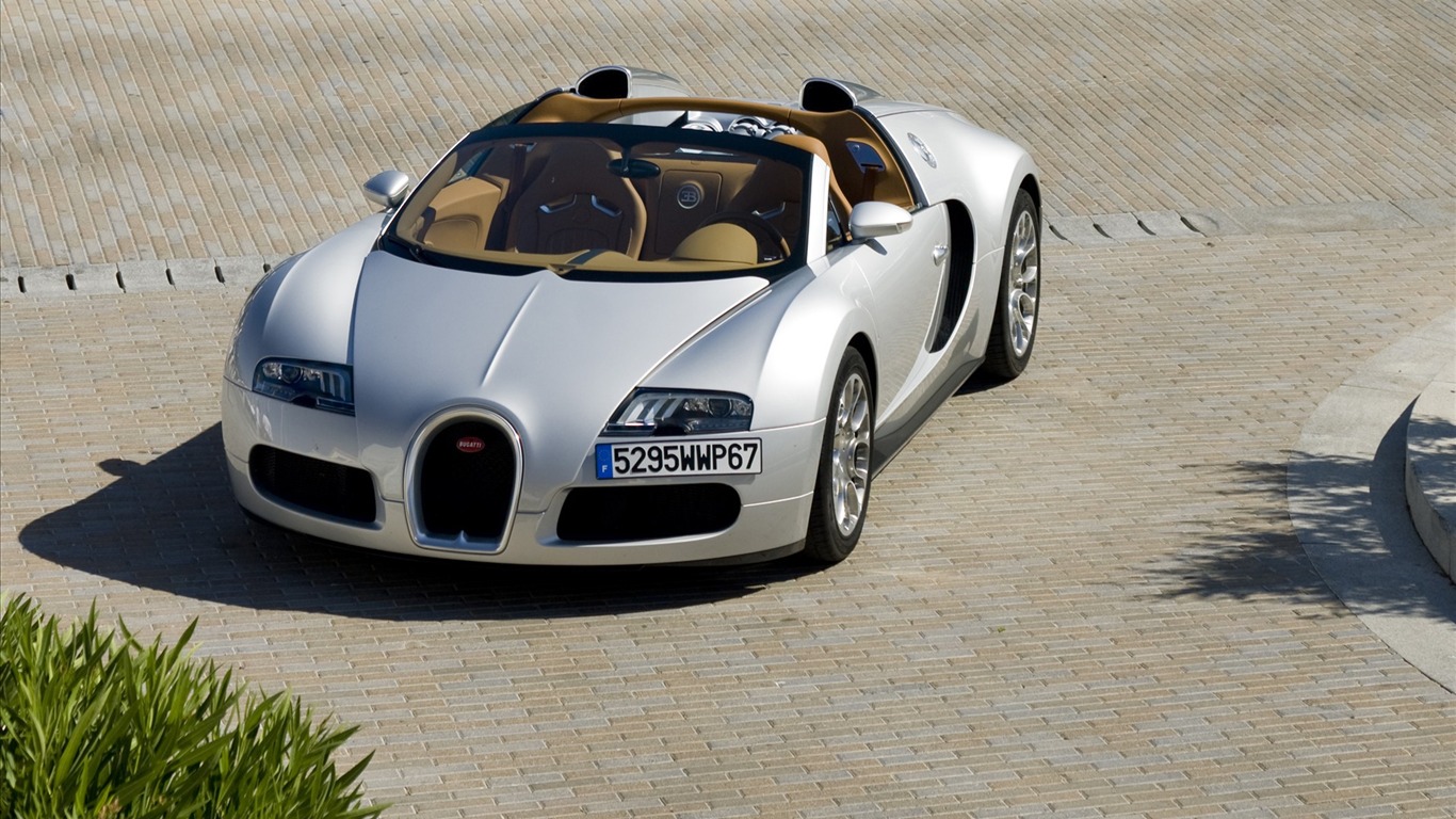 Bugatti Veyron 布加迪威龍壁紙專輯(一) #12 - 1366x768