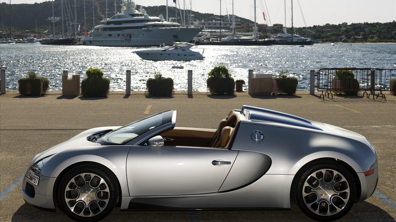 Bugatti Veyron 布加迪威龙 壁纸专辑(一)14 - 1366x768
