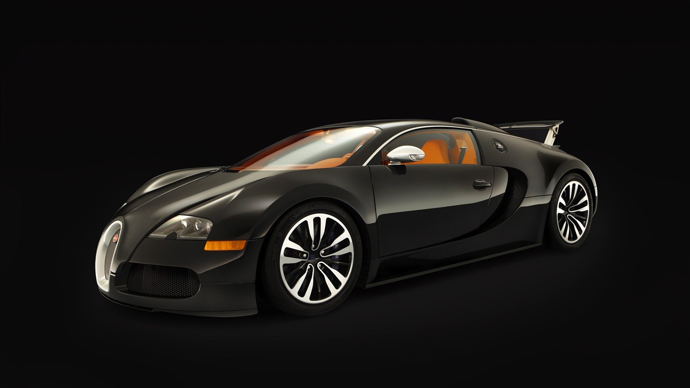 Bugatti Veyron 布加迪威龙 壁纸专辑(一)18 - 1366x768
