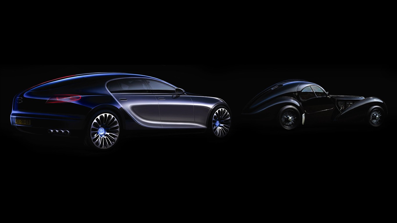 Bugatti Veyron 布加迪威龍壁紙專輯(一) #19 - 1366x768