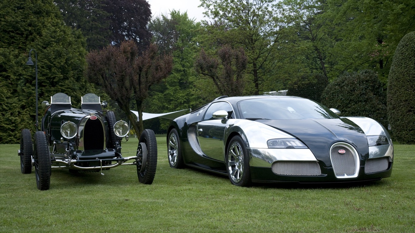 Bugatti Veyron 布加迪威龙 壁纸专辑(二)12 - 1366x768